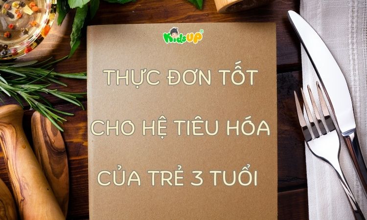 thực đơn cho bé 3 tuổi