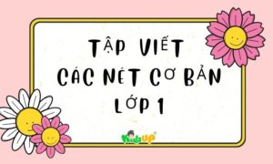 tập viết các nét cơ bản lớp 1