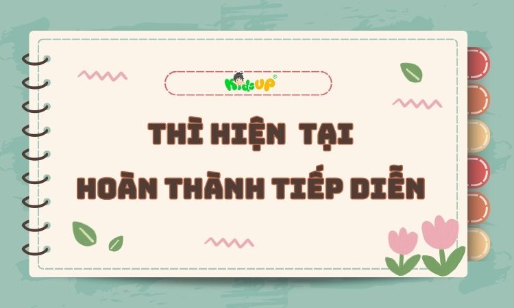 thì hiện tại hoàn thành tiếp diễn